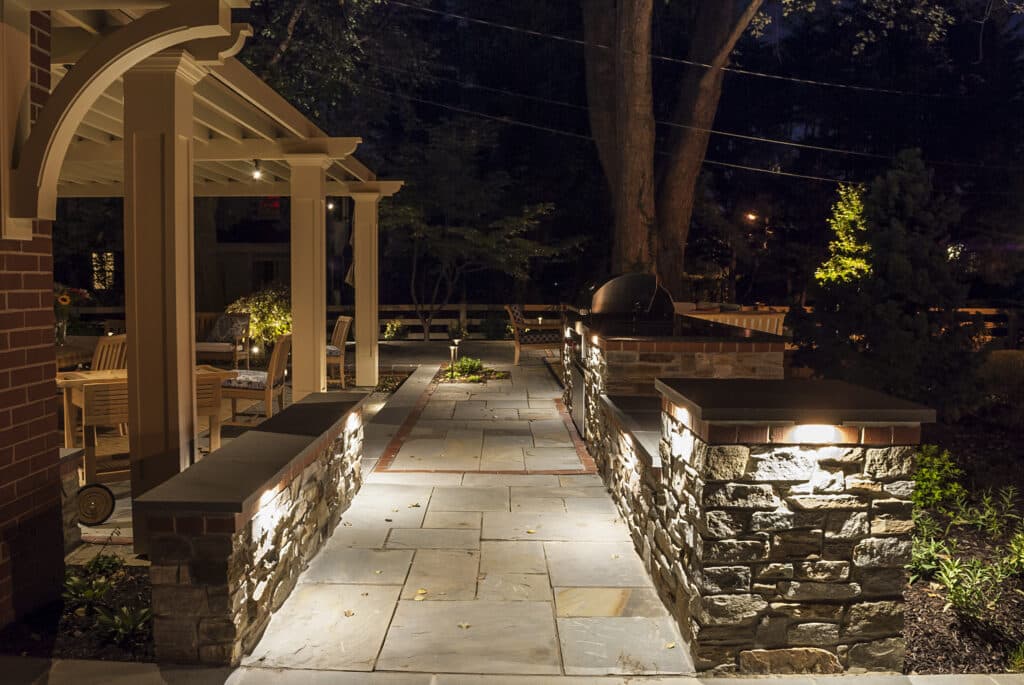 sidewalk lights