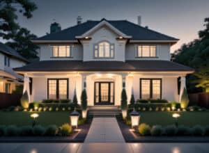 smart home technology, turn lights on from phone